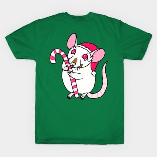 Candy Cane Cuddle (Full Color Version) T-Shirt